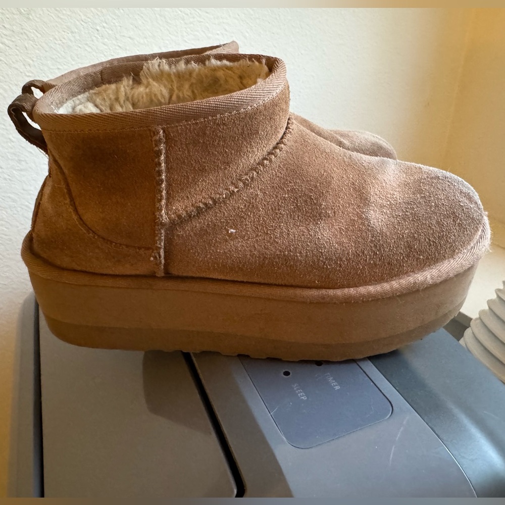 Ugg Platform booties
